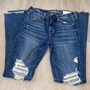 American eagle boot leg jeans brand new!